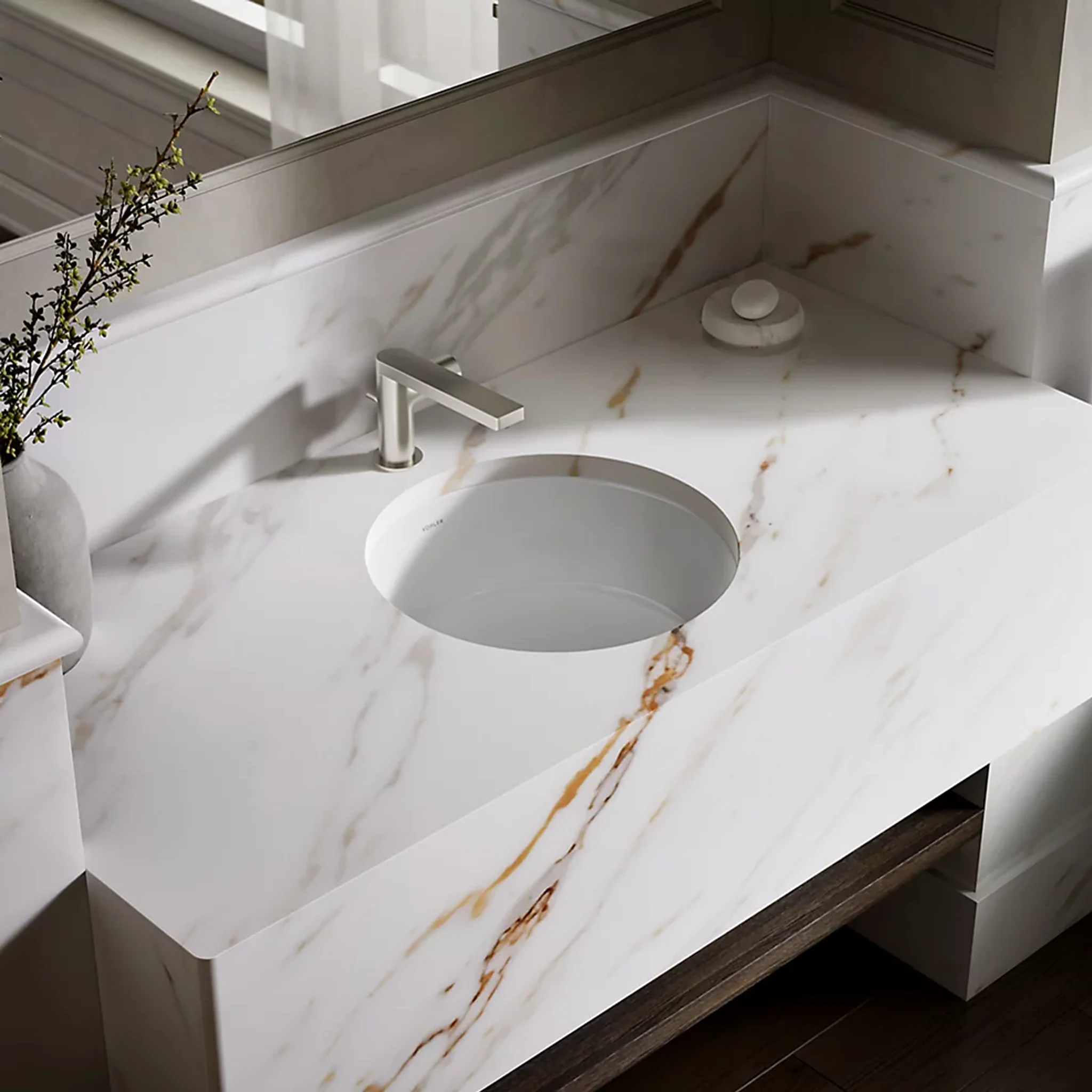 VERTICYL® ROUND UNDERMOUNT BATHROOM SINK - Image 6