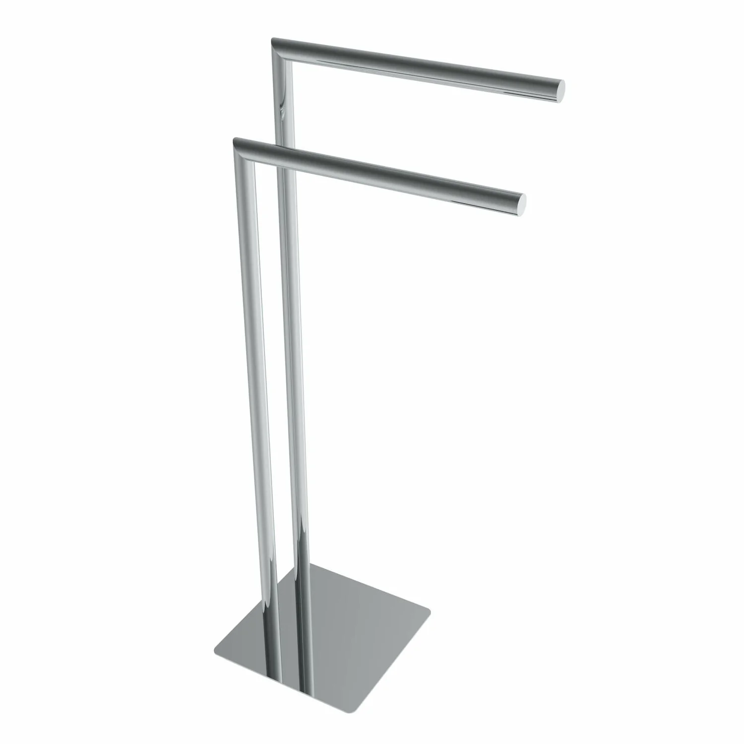 VOLKANO FREESTANDING DOUBLE TOWEL BAR - Image 2