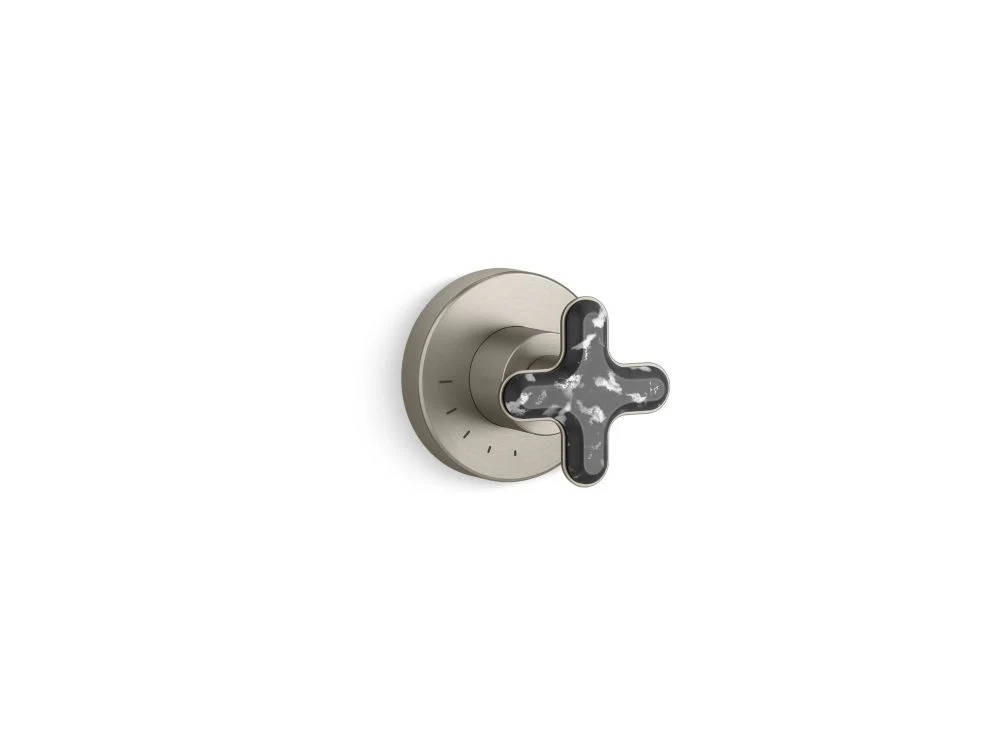 VOLUME CONTROL TRIM, ZEBRA JASPER CROSS HANDLE - Image 4