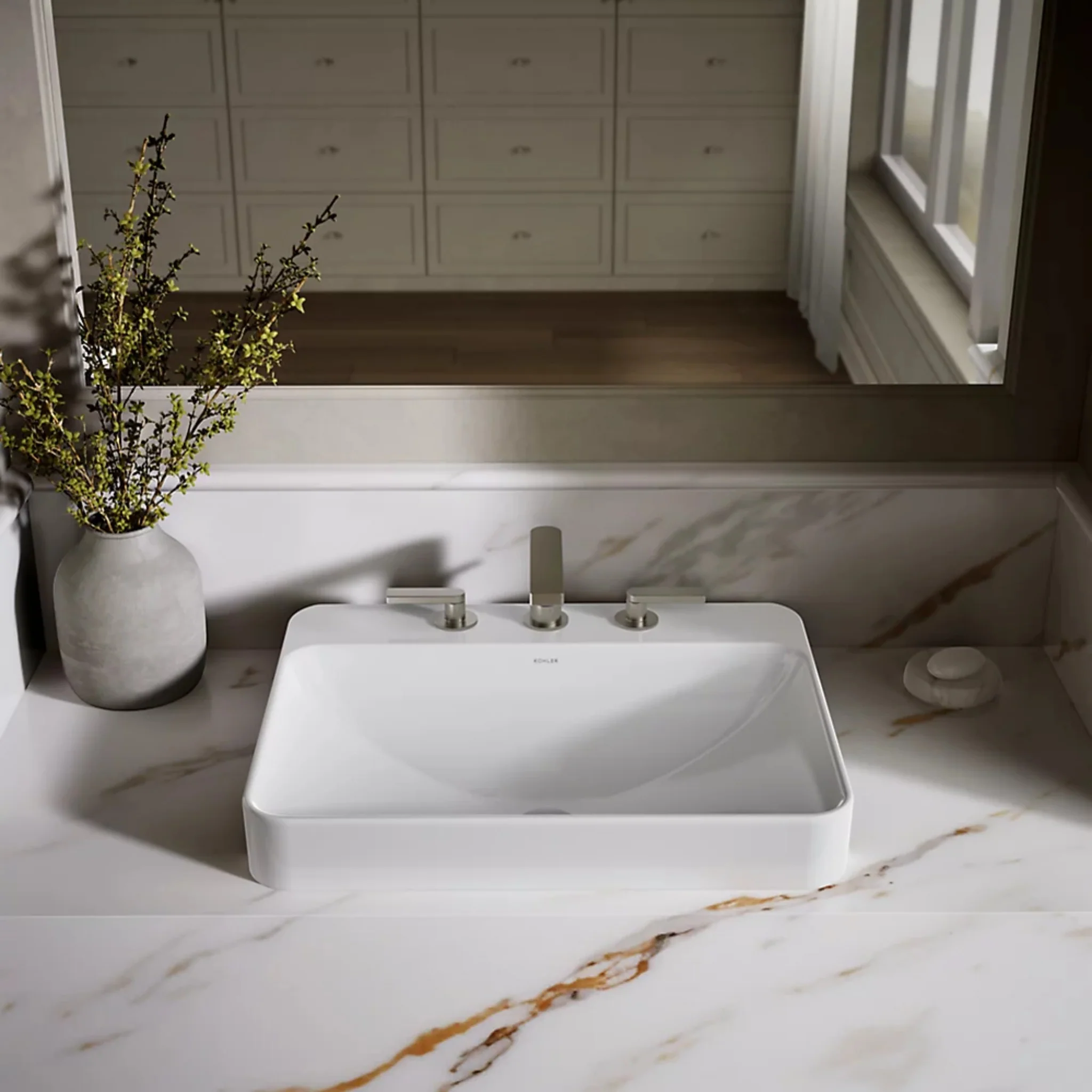 VOX 23 INCH RECTANGLE VESSEL BATHROOM SINK - Image 10