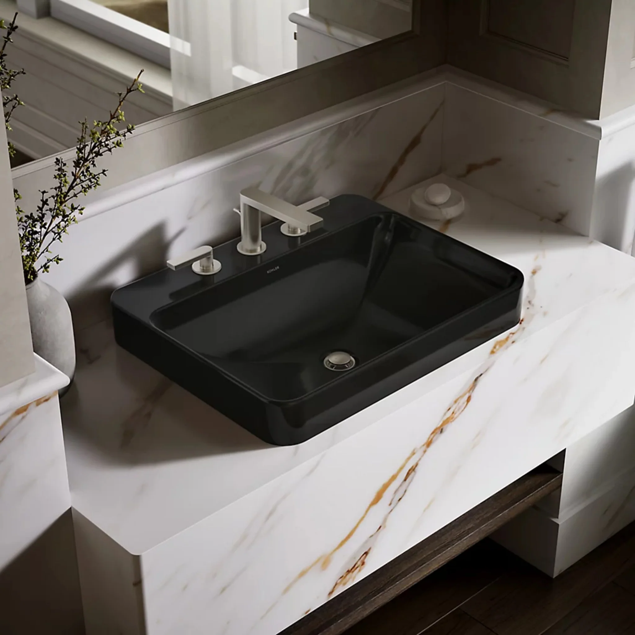 VOX 23 INCH RECTANGLE VESSEL BATHROOM SINK - Image 32