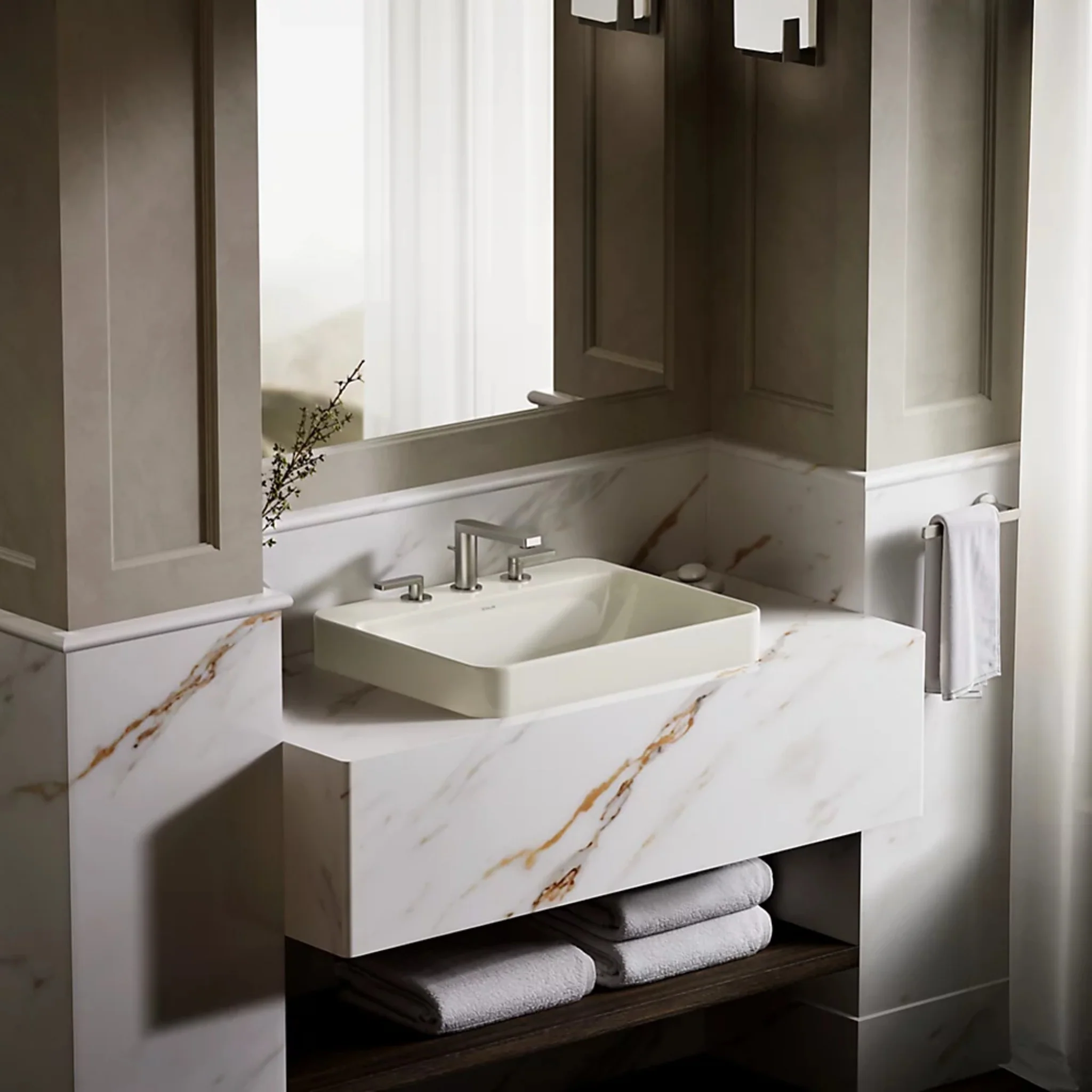 VOX 23 INCH RECTANGLE VESSEL BATHROOM SINK - Image 48