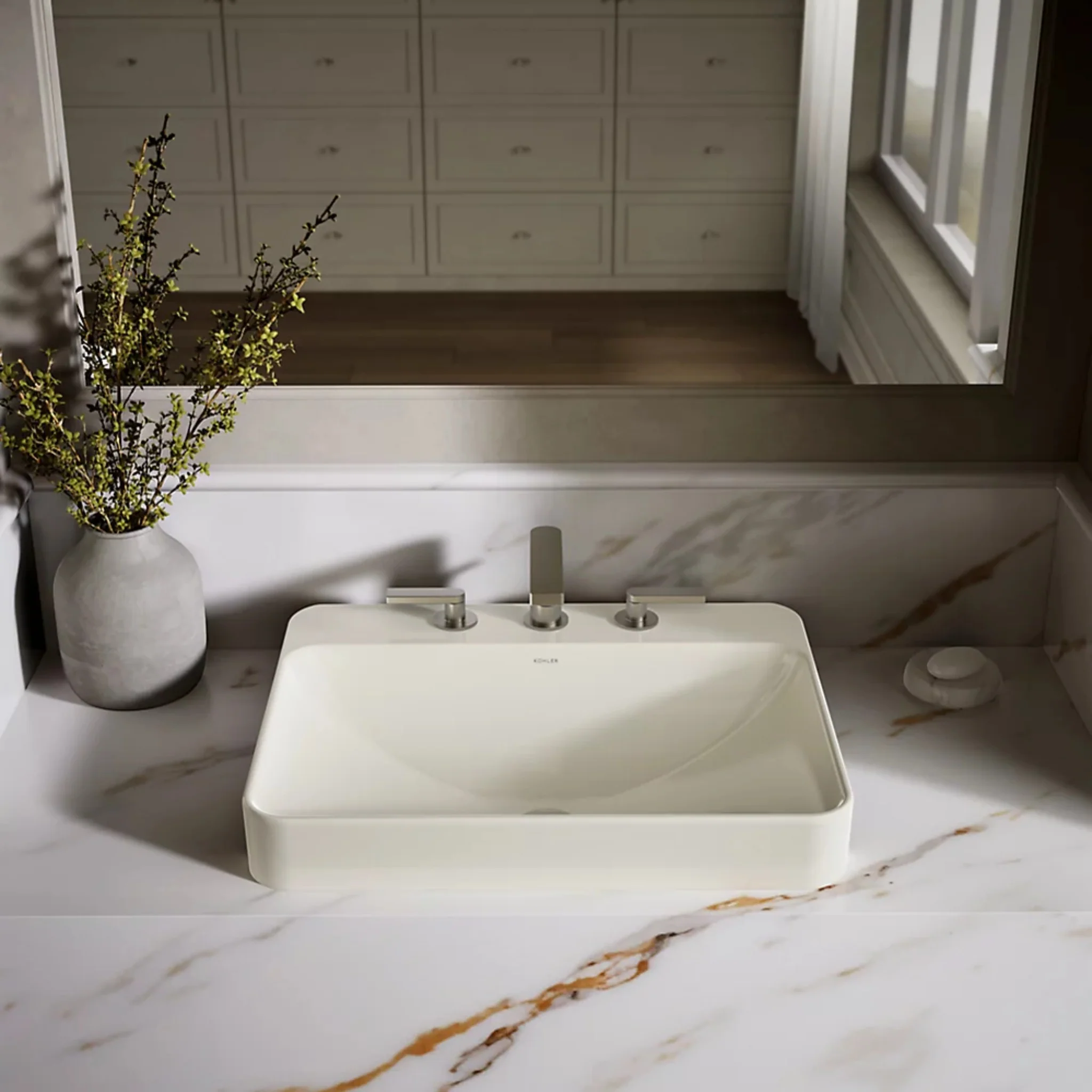 VOX 23 INCH RECTANGLE VESSEL BATHROOM SINK - Image 50
