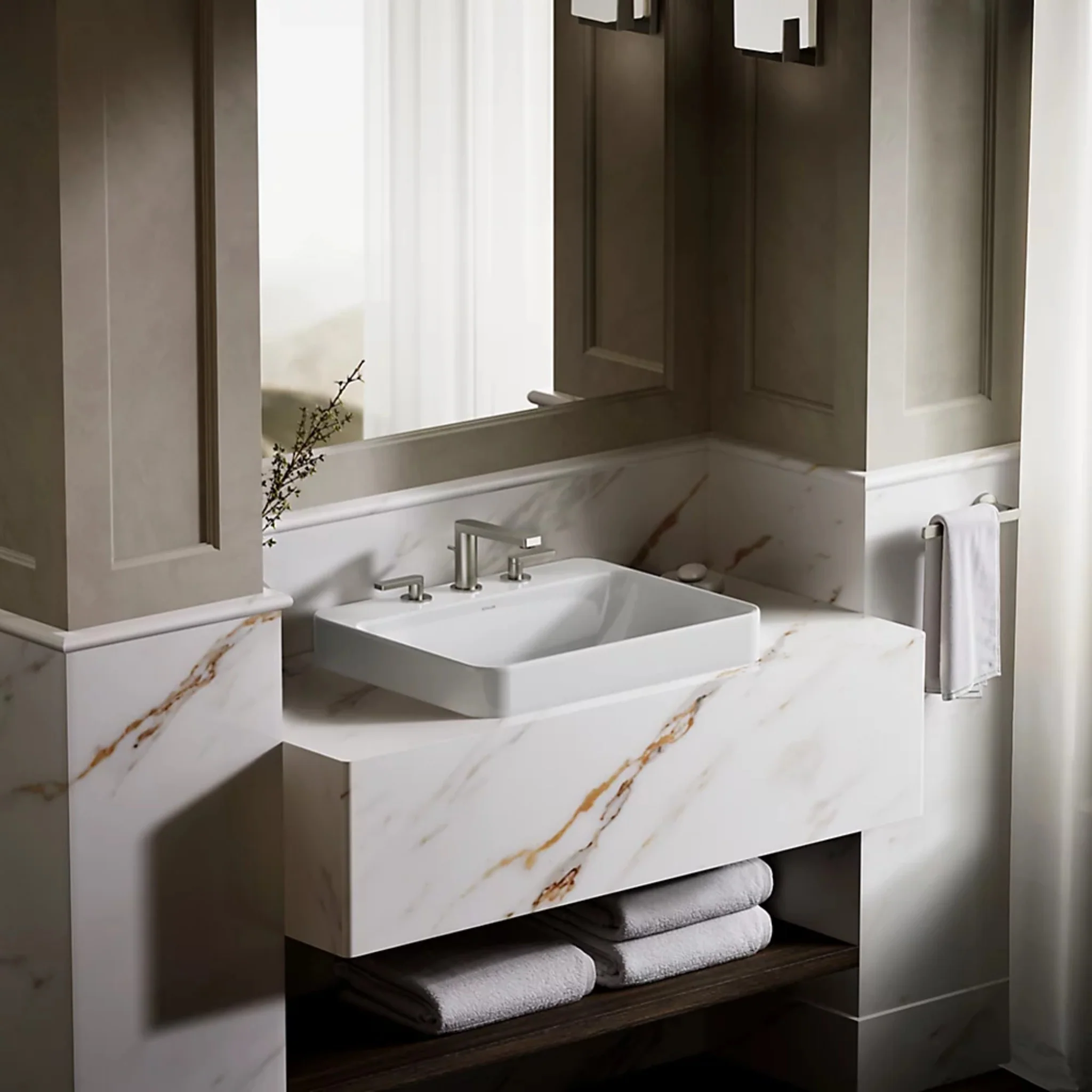 VOX 23 INCH RECTANGLE VESSEL BATHROOM SINK - Image 9