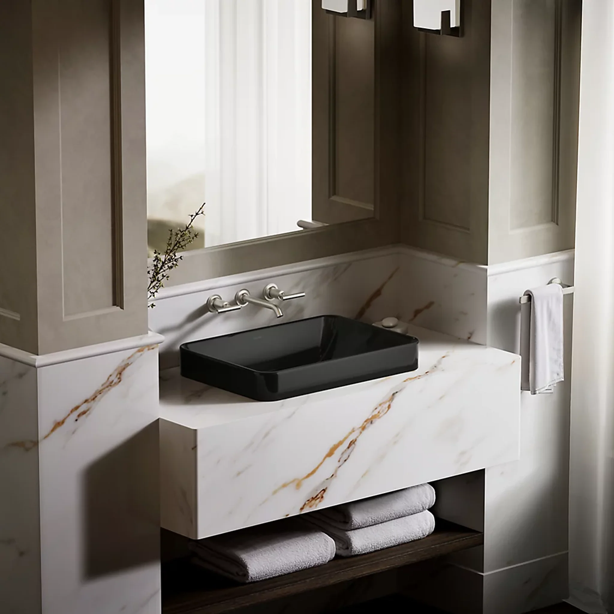 VOX® RECTANGLE 22.75-IN VESSEL BATHROOM SINK - Image 2
