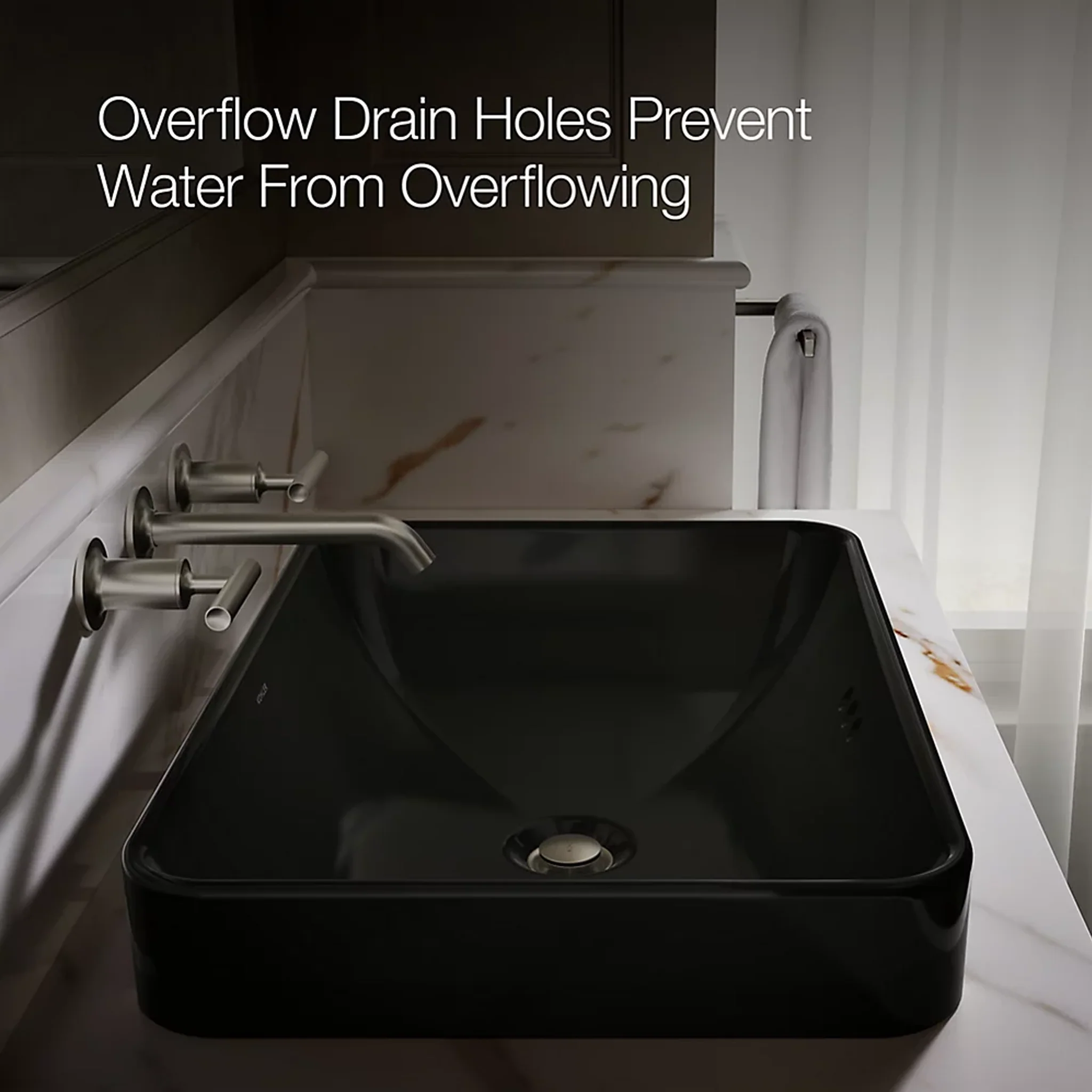 VOX® RECTANGLE 22.75-IN VESSEL BATHROOM SINK - Image 5