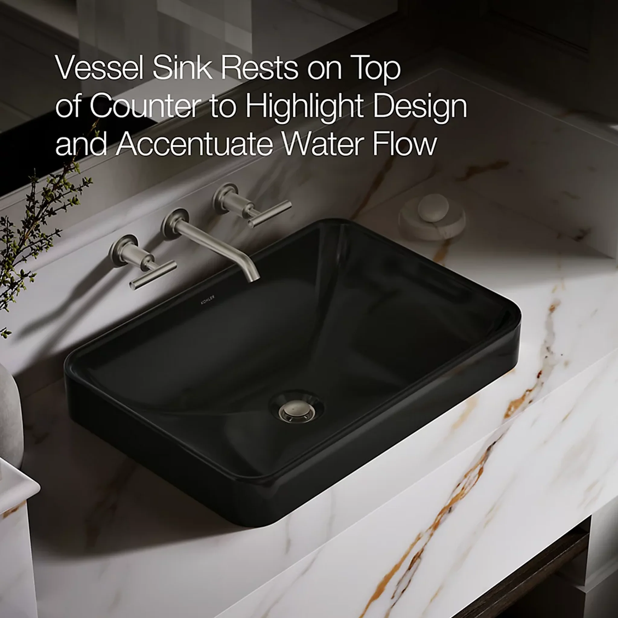 VOX® RECTANGLE 22.75-IN VESSEL BATHROOM SINK - Image 6