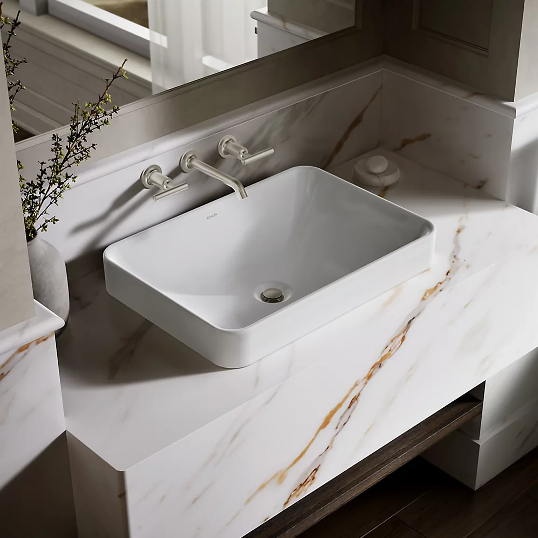 VOX® RECTANGLE 22.75-IN VESSEL BATHROOM SINK - Image 7