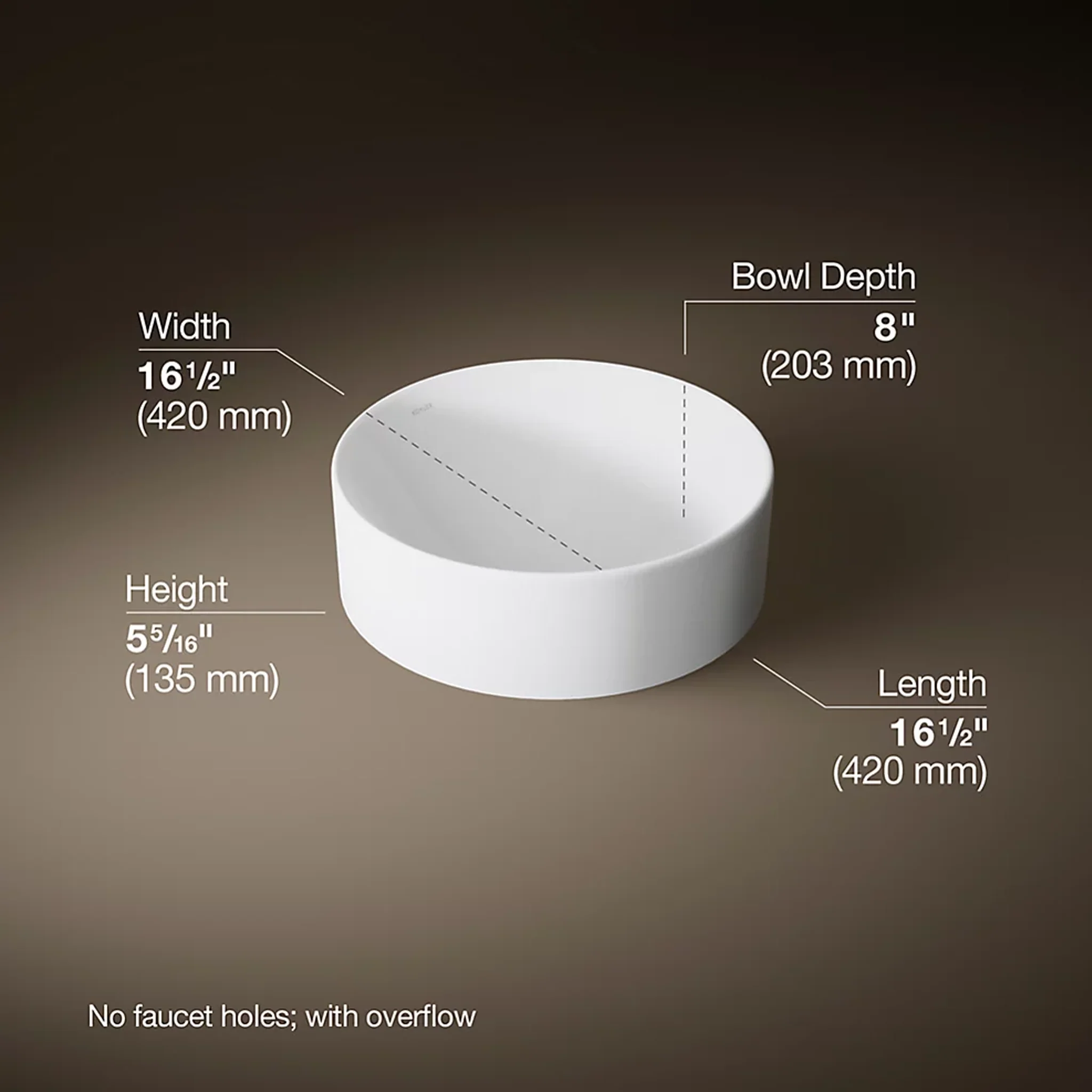 VOX VESSEL BATHROOM SINK - Image 6