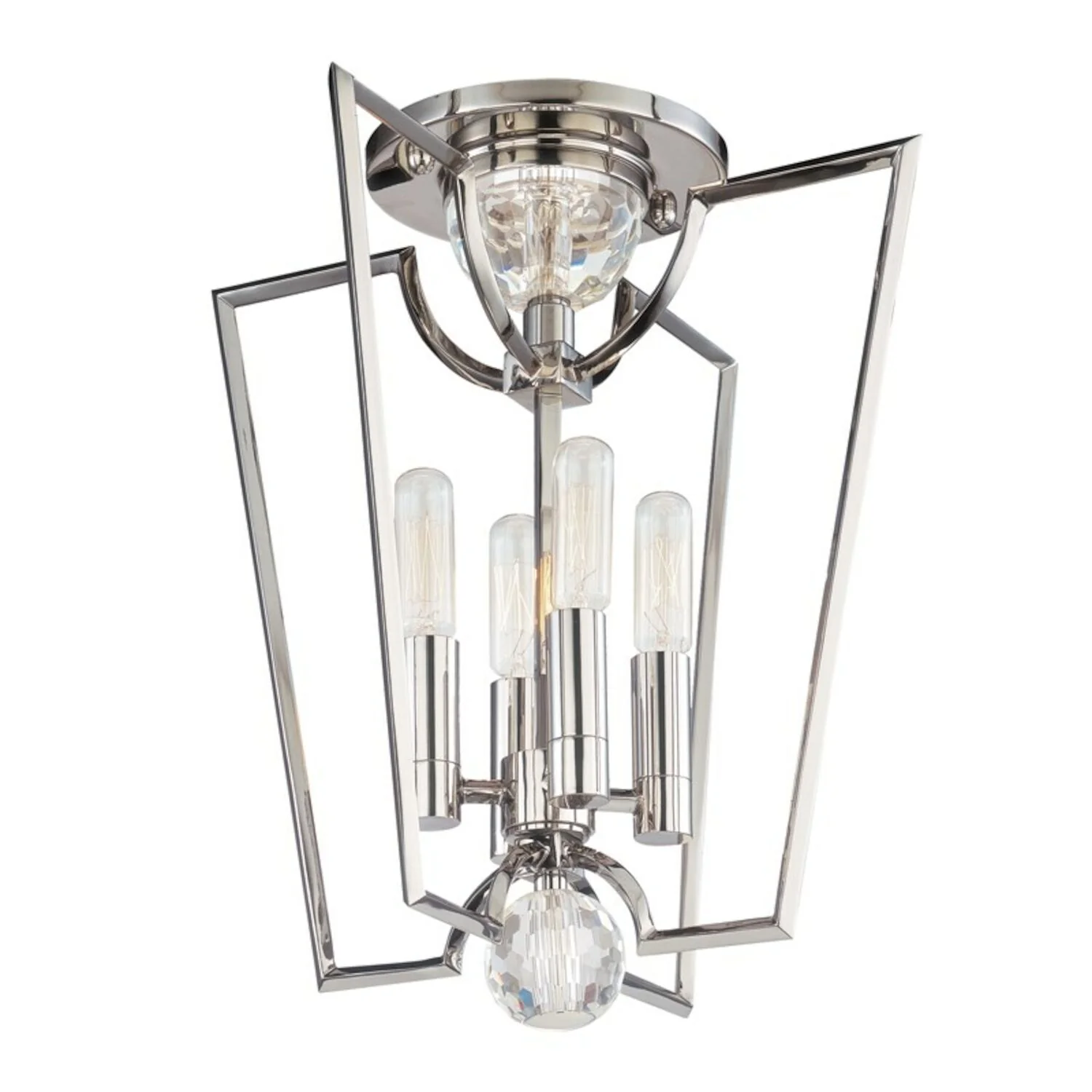 WATERLOO 4-LIGHT SEMI FLUSH LIGHT, 3004