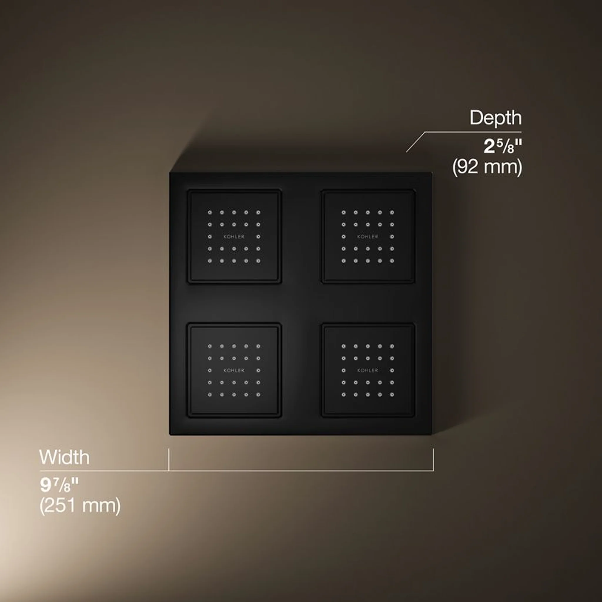 WATERTILE RAIN OVERHEAD SHOWER PANEL - Image 4