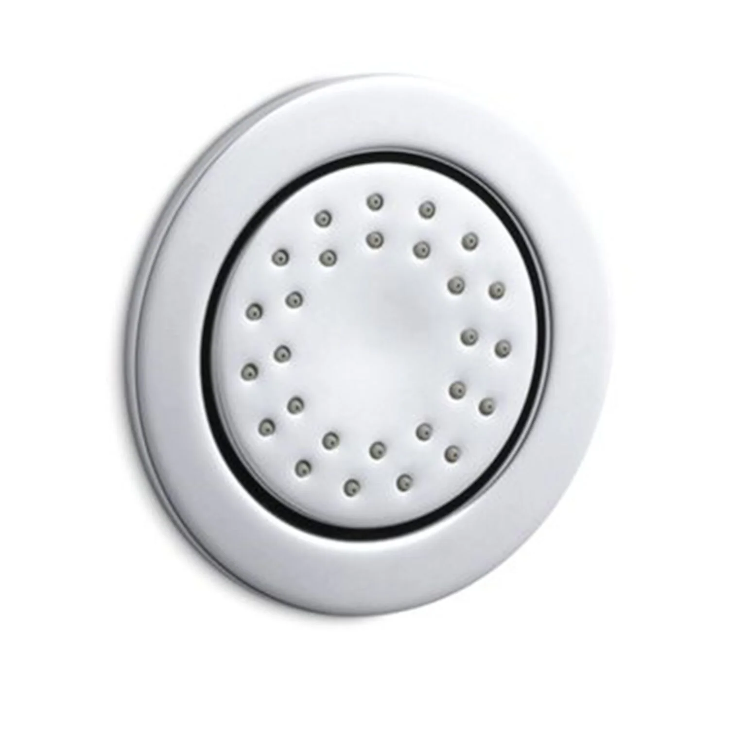 WATERTILE ROUND 27-NOZZLE SINGLE-FUNCTION BODY SPRAY, 1.0 GPM