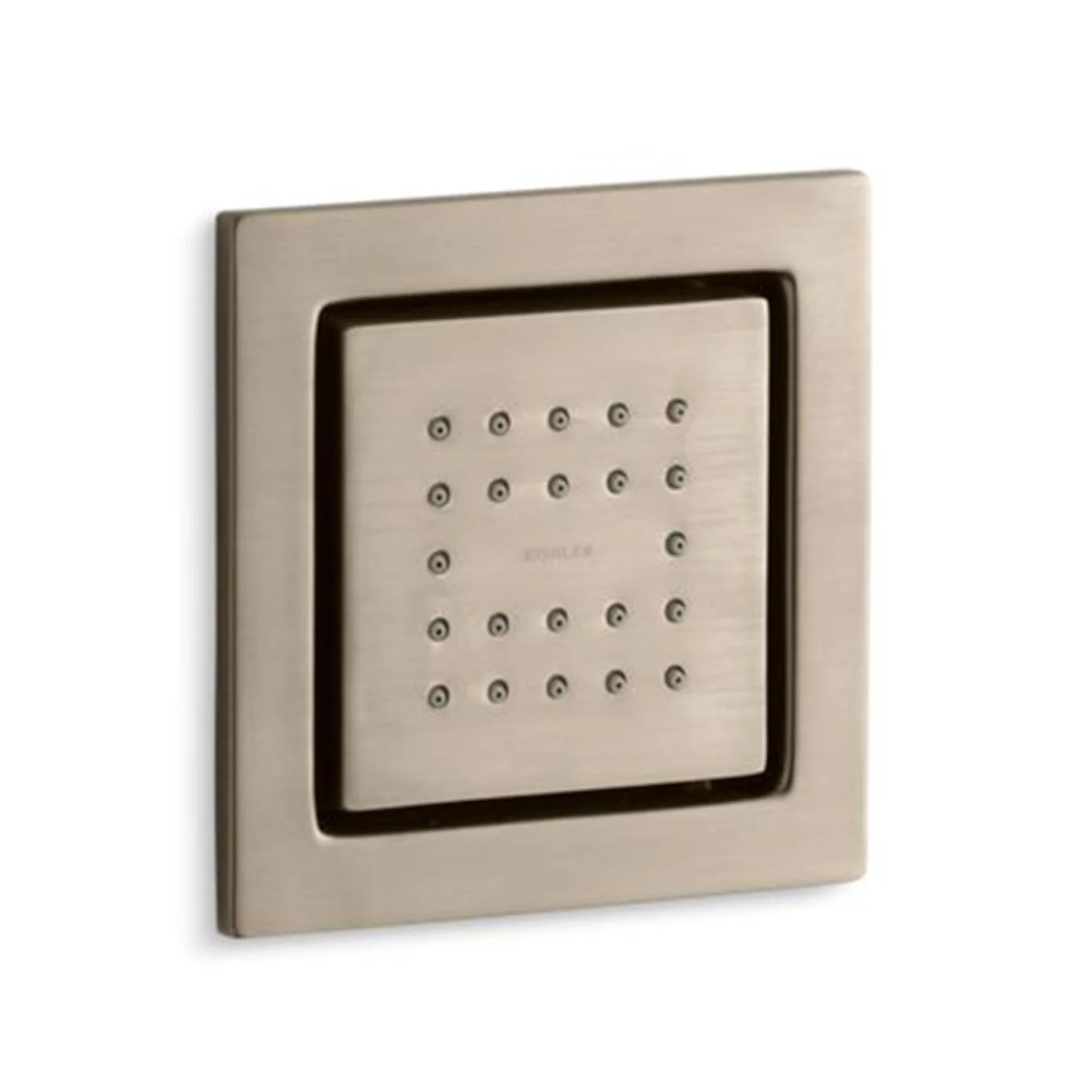 WATERTILE SQUARE 22-NOZZLE SINGLE-FUNCTION BODY SPRAY, 2.5 GPM - Image 4