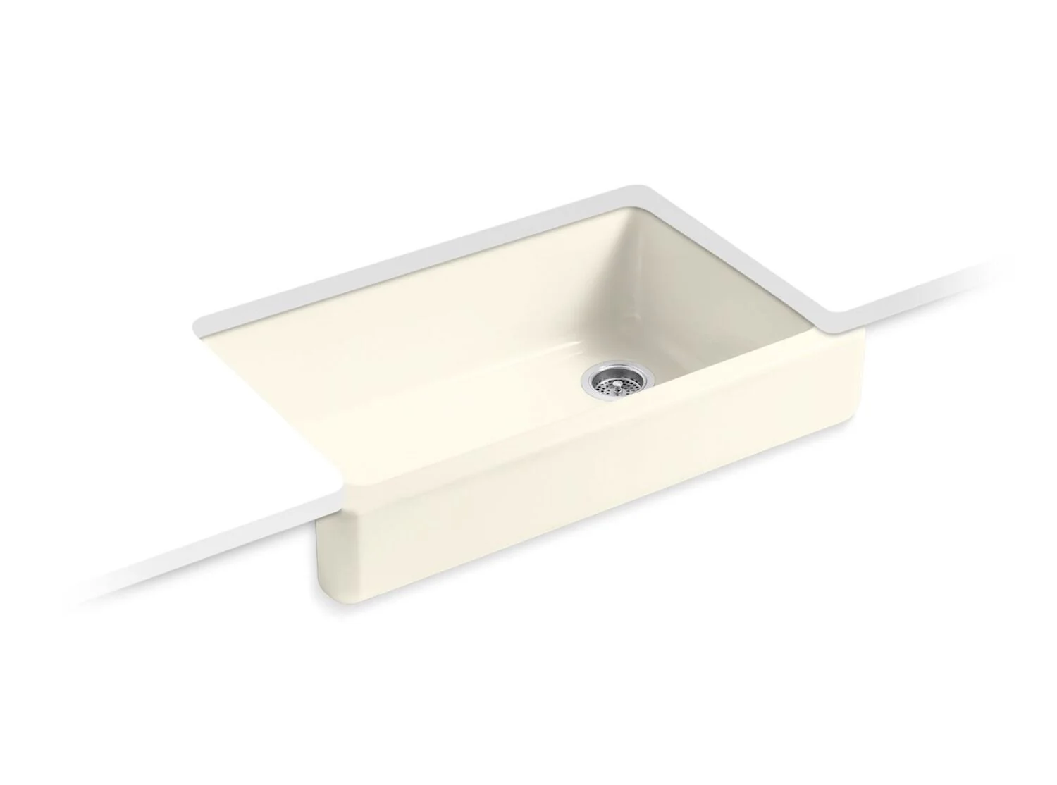 WHITEHAVEN 35-1/2" UNDERMOUNT SINGLE-BOWL FARMHOUSE KITCHEN SINK - Image 3