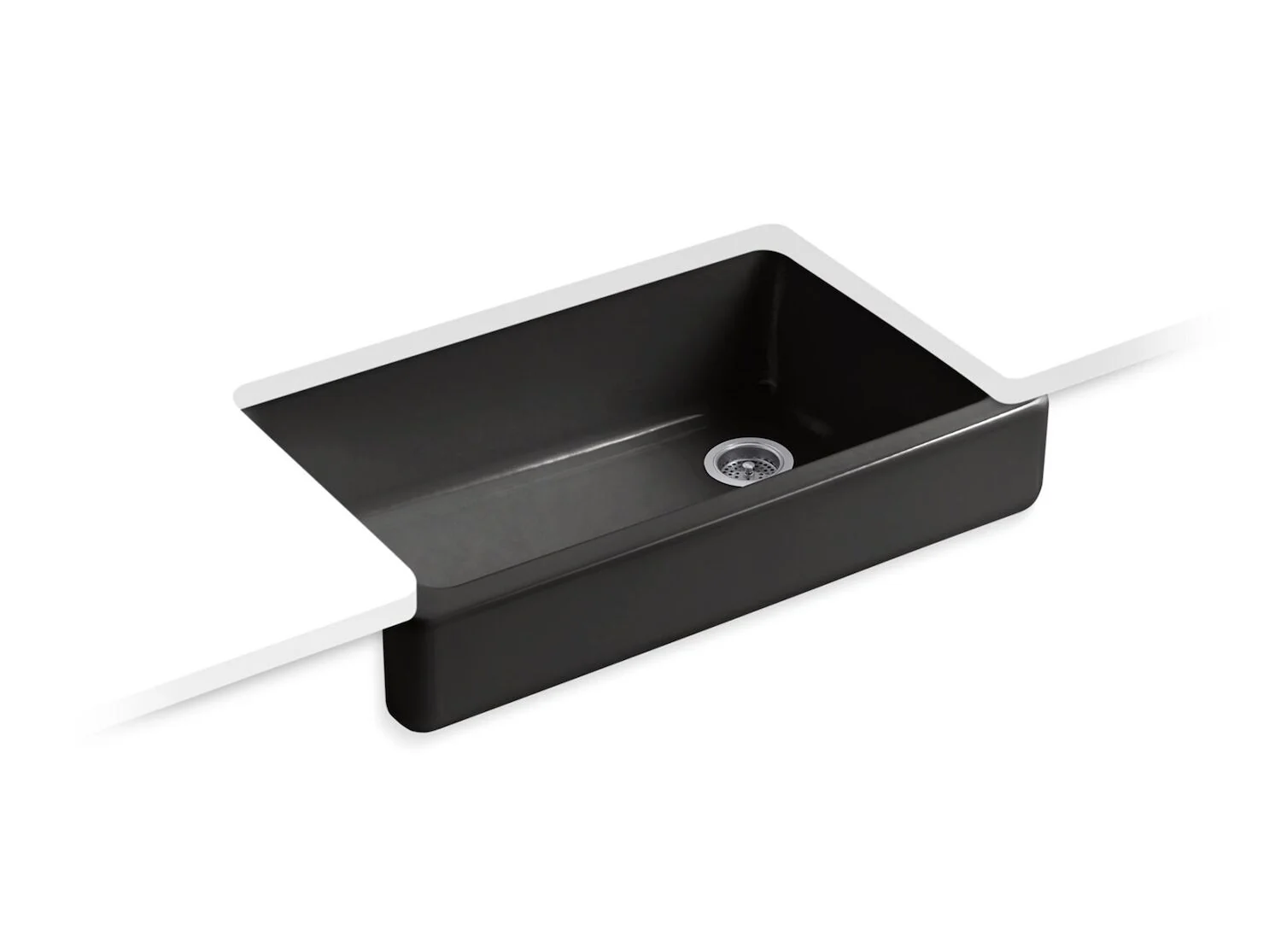 WHITEHAVEN 35-1/2" UNDERMOUNT SINGLE-BOWL FARMHOUSE KITCHEN SINK - Image 5