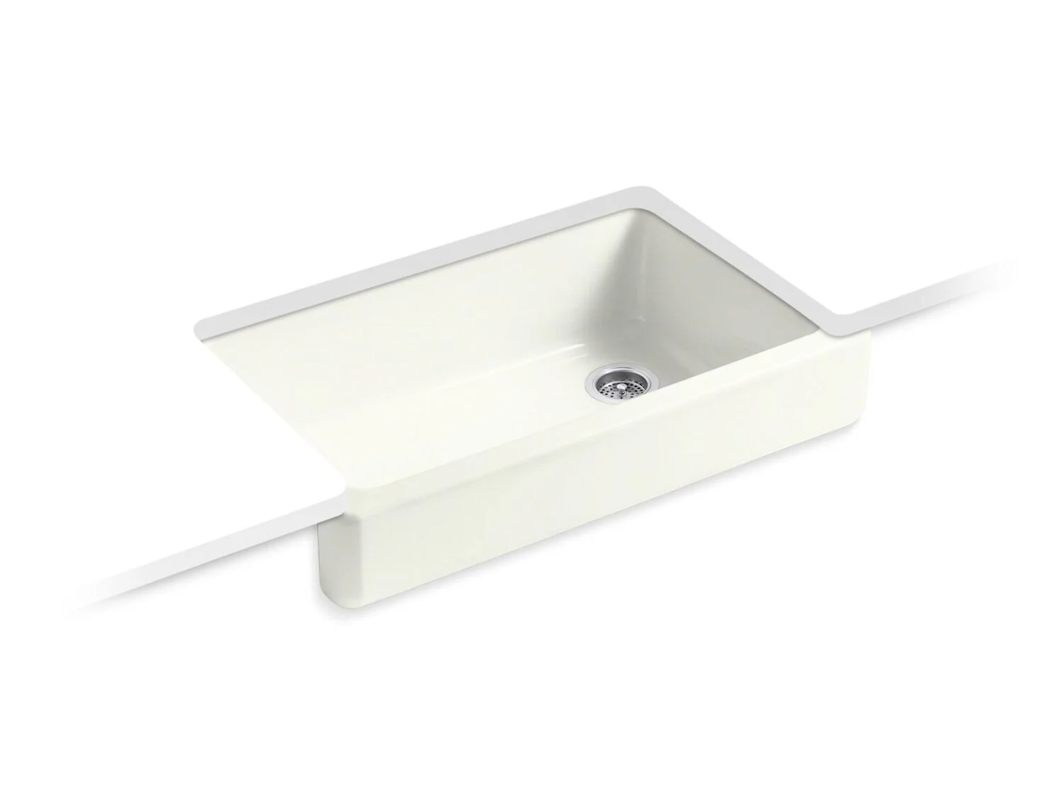 WHITEHAVEN 35-1/2" UNDERMOUNT SINGLE-BOWL FARMHOUSE KITCHEN SINK - Image 6