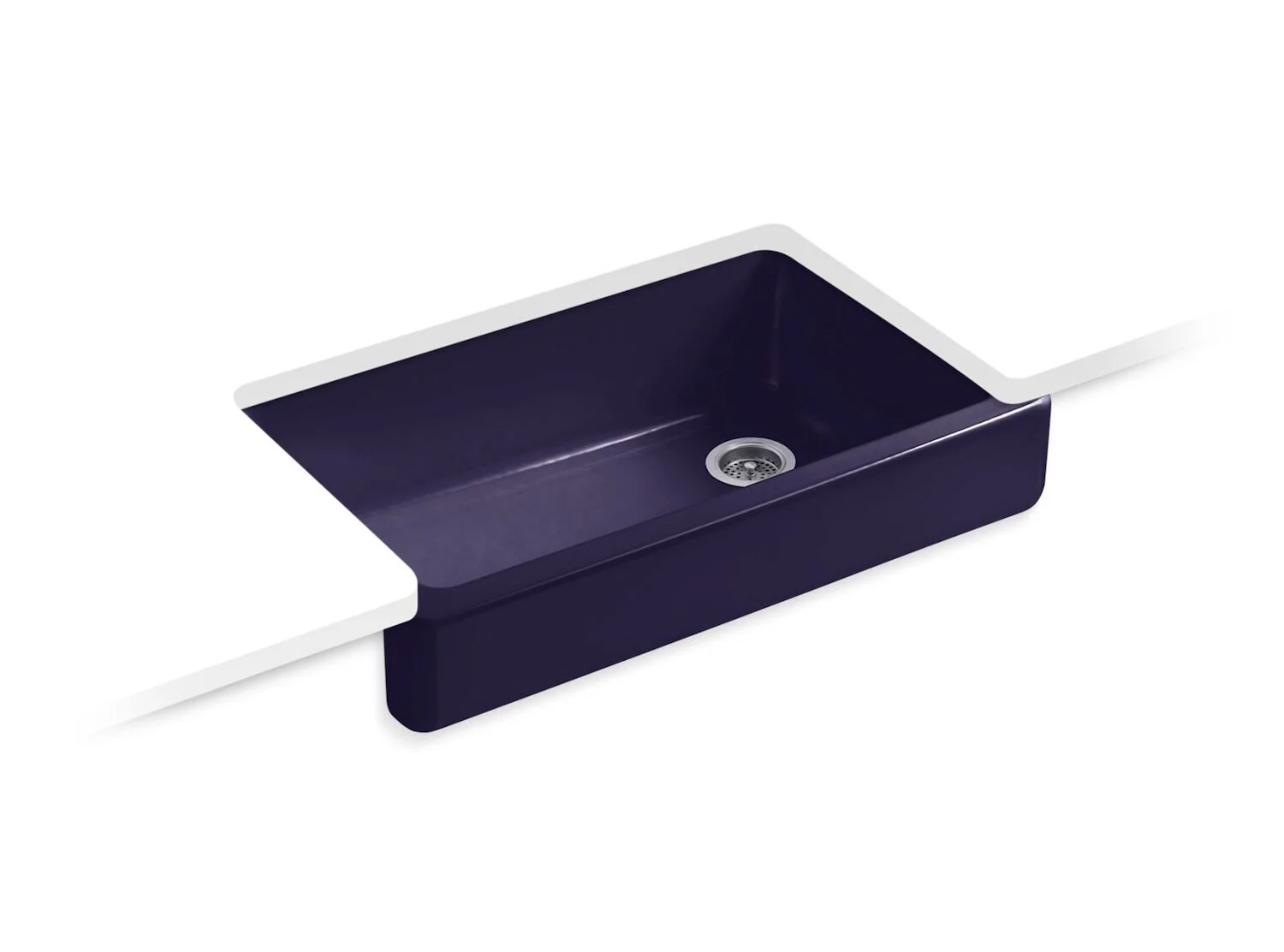 WHITEHAVEN 35-1/2" UNDERMOUNT SINGLE-BOWL FARMHOUSE KITCHEN SINK - Image 7