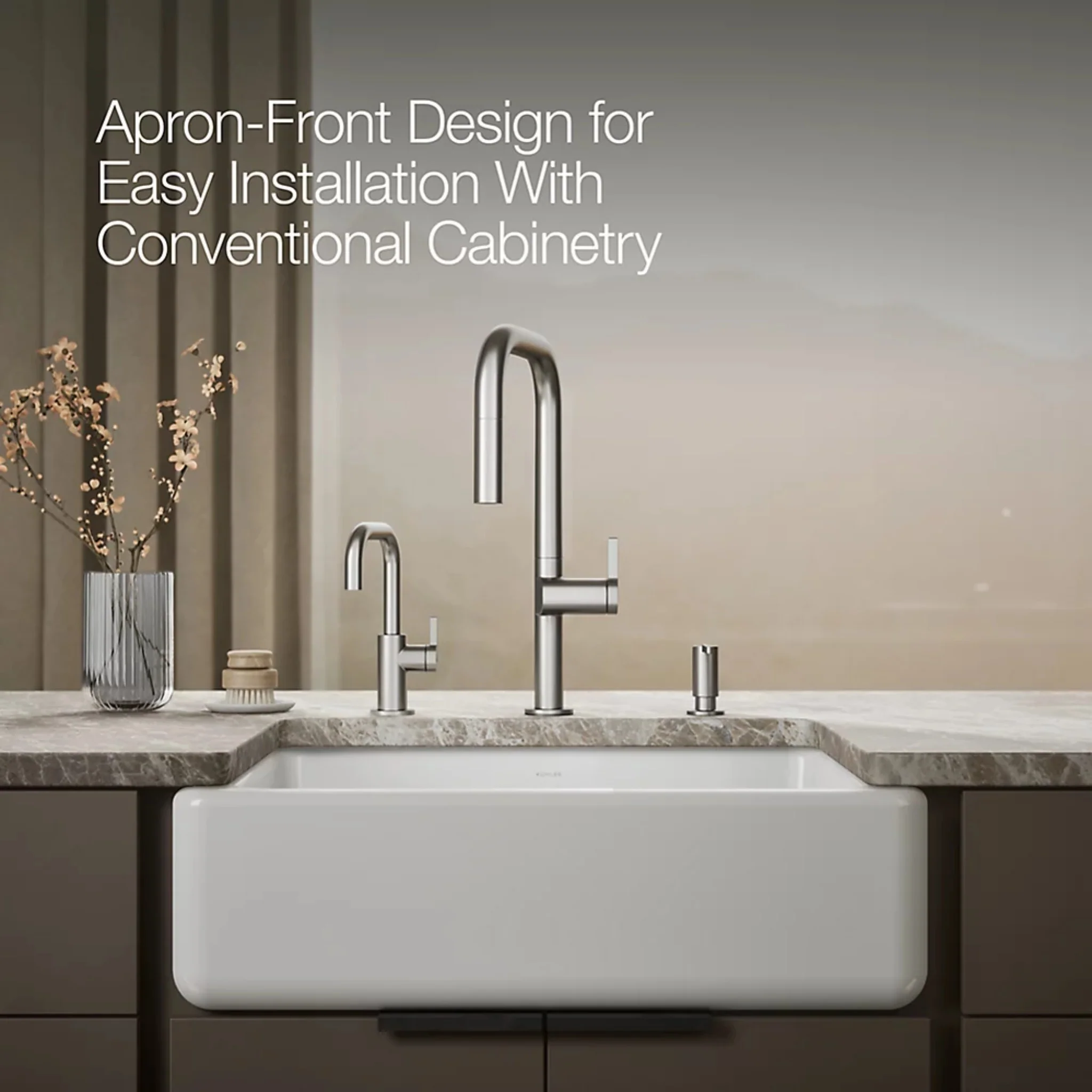 WHITEHAVEN 35-3/4" UNDERMOUNT SINGLE-BOWL FARMHOUSE KITCHEN SINK - Image 16