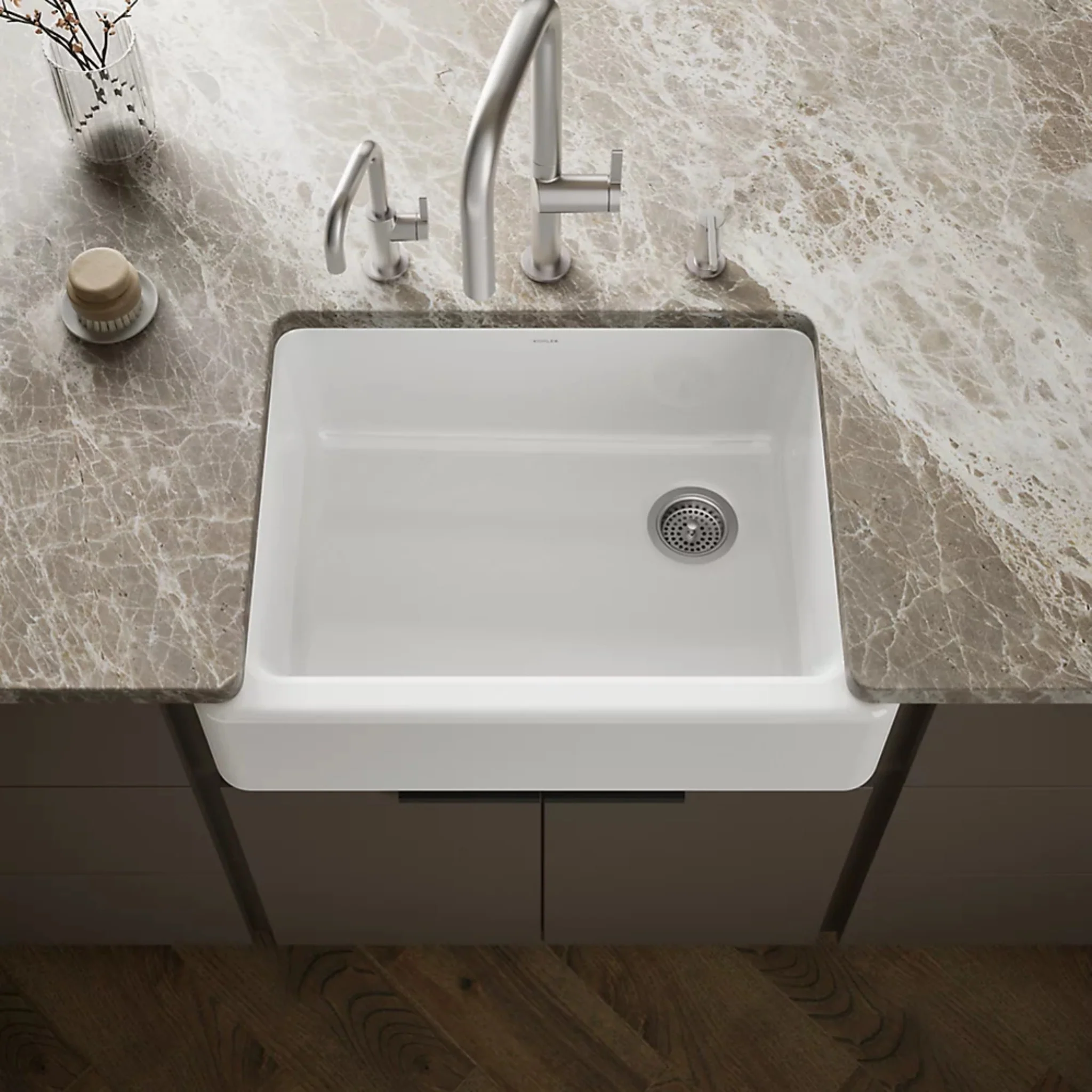 WHITEHAVEN 35-3/4" UNDERMOUNT SINGLE-BOWL FARMHOUSE KITCHEN SINK - Image 2