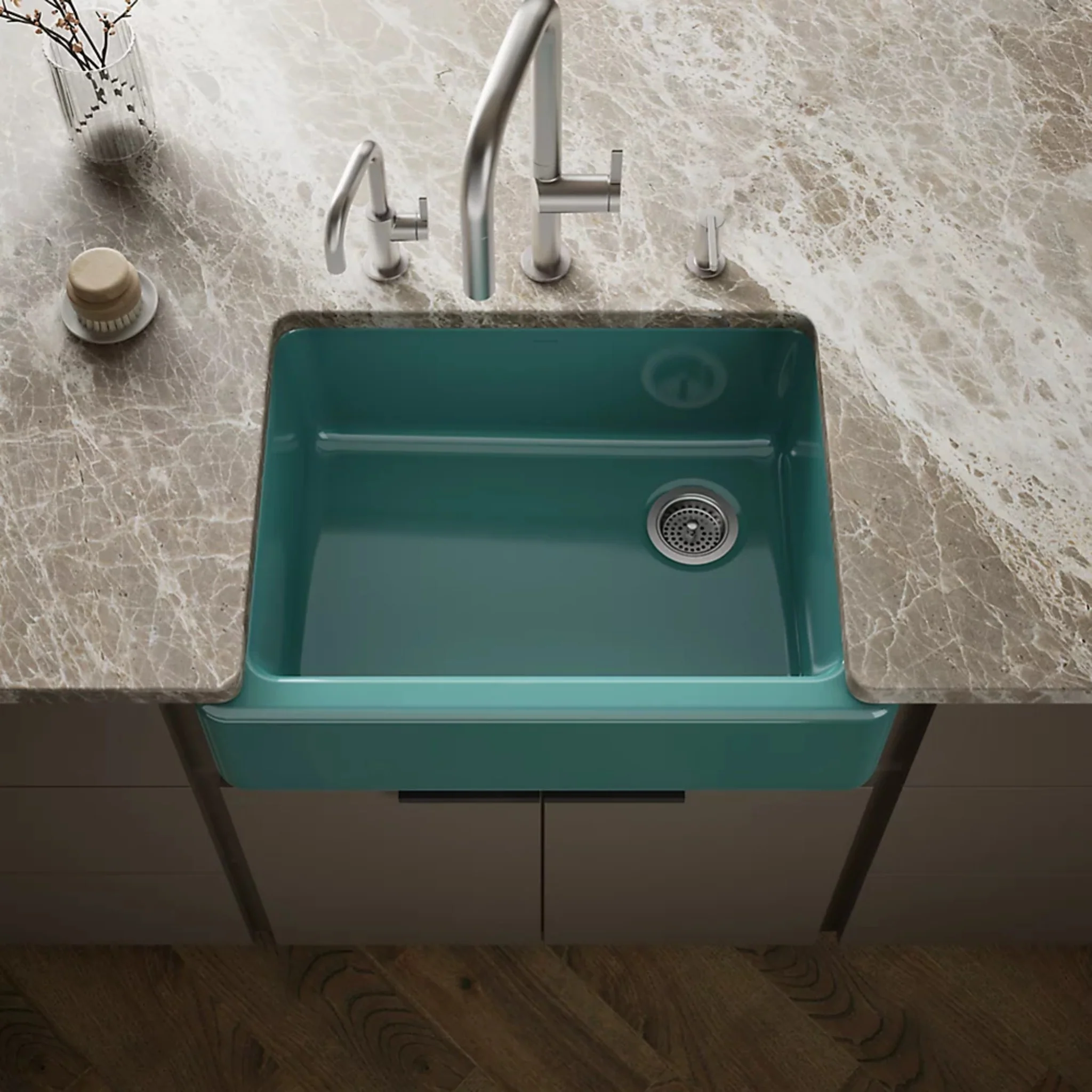 WHITEHAVEN 35-3/4" UNDERMOUNT SINGLE-BOWL FARMHOUSE KITCHEN SINK - Image 22