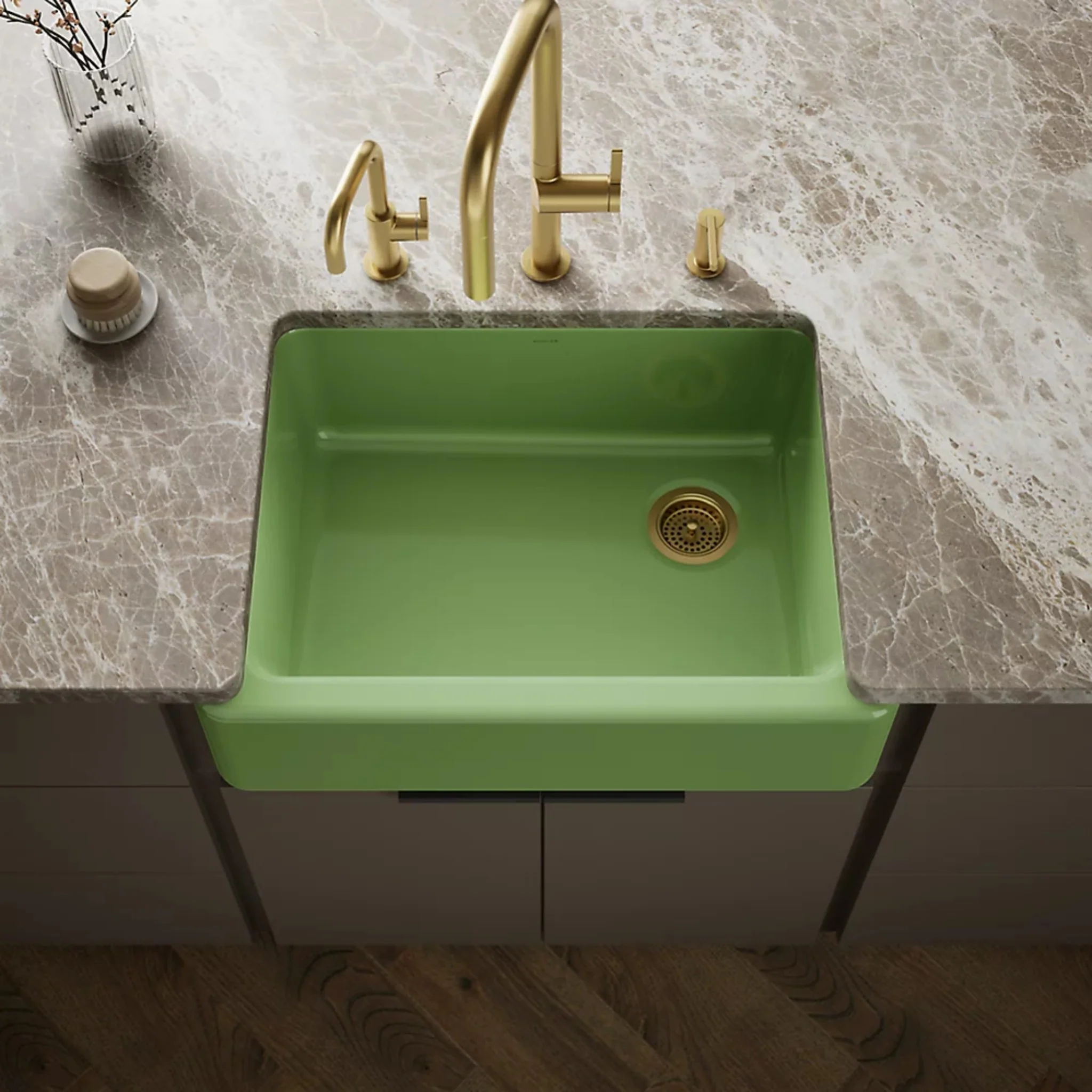 WHITEHAVEN 35-3/4" UNDERMOUNT SINGLE-BOWL FARMHOUSE KITCHEN SINK - Image 23
