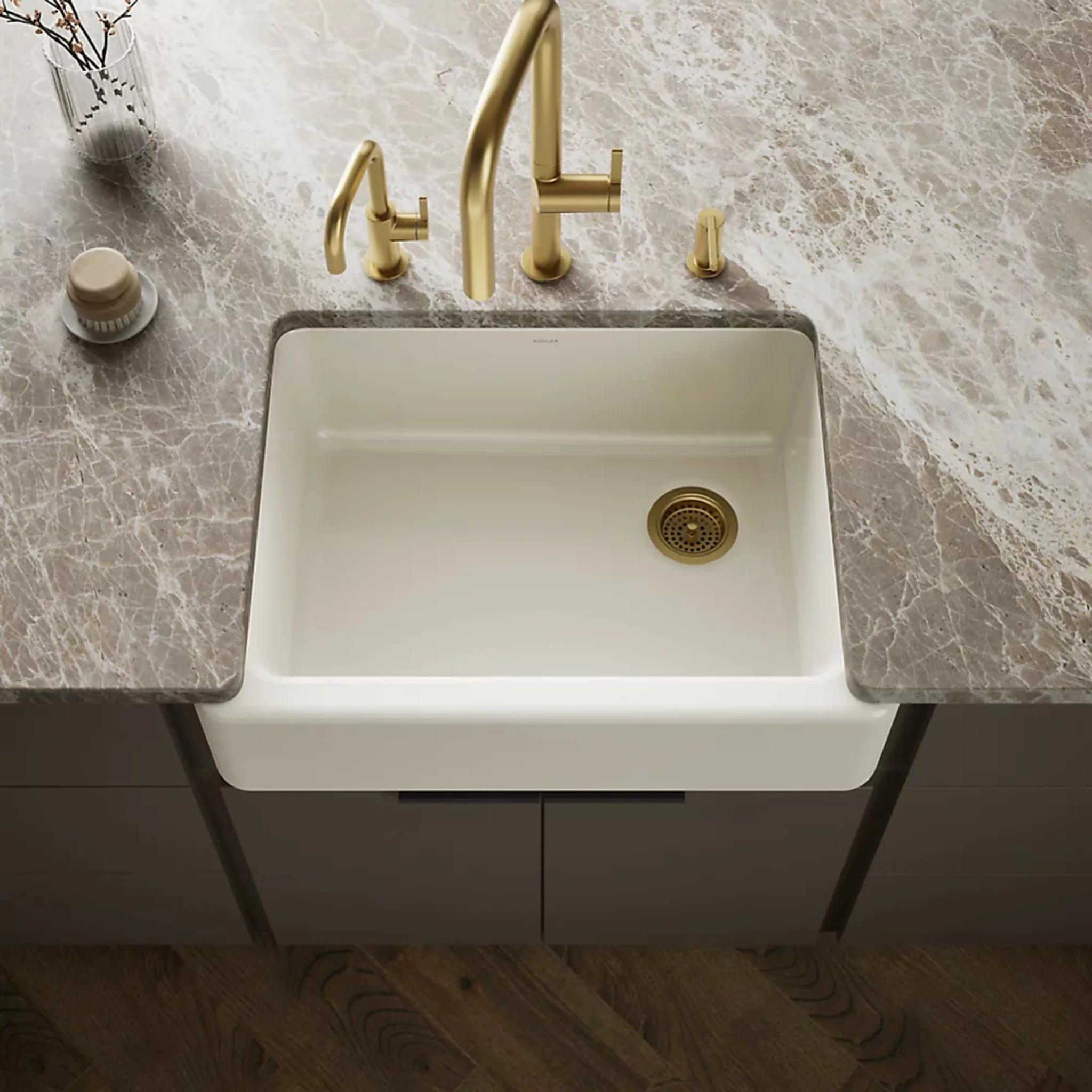 WHITEHAVEN 35-3/4" UNDERMOUNT SINGLE-BOWL FARMHOUSE KITCHEN SINK - Image 27