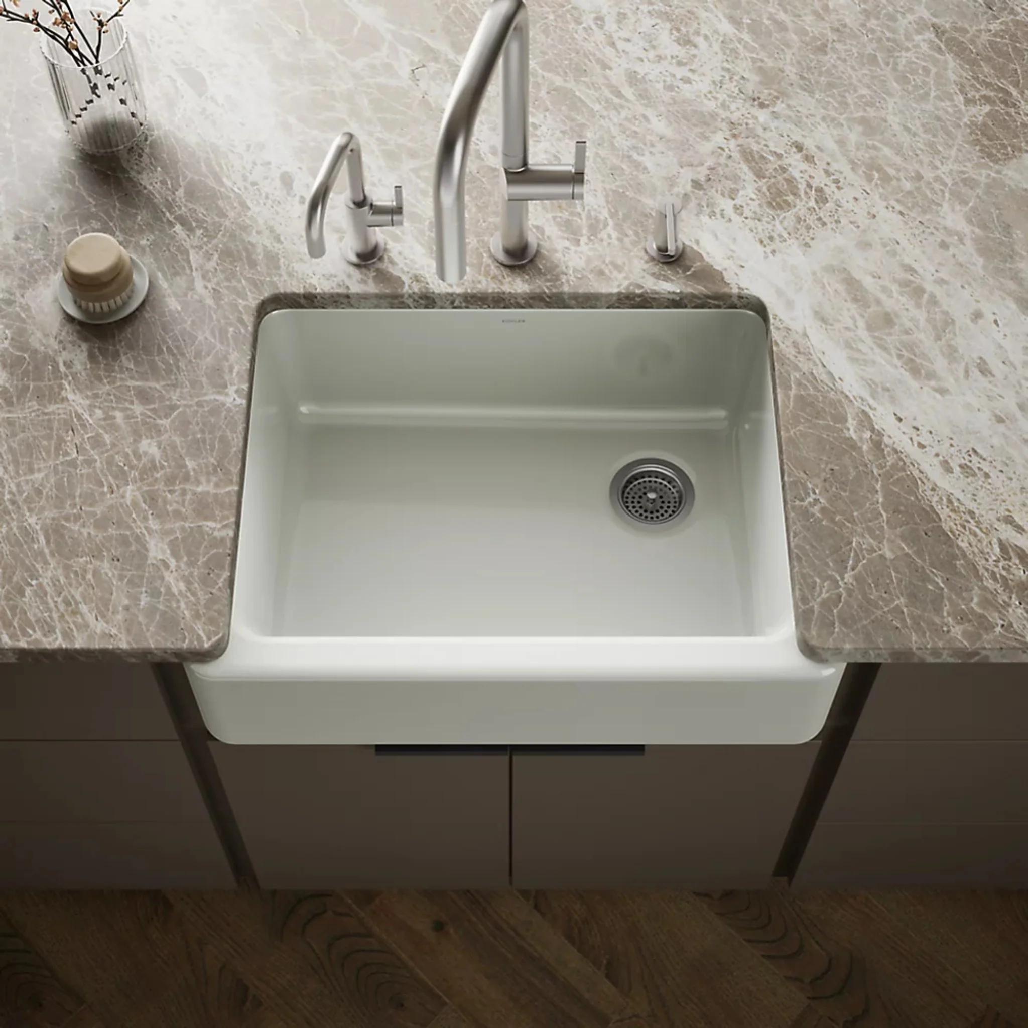 WHITEHAVEN 35-3/4" UNDERMOUNT SINGLE-BOWL FARMHOUSE KITCHEN SINK - Image 28
