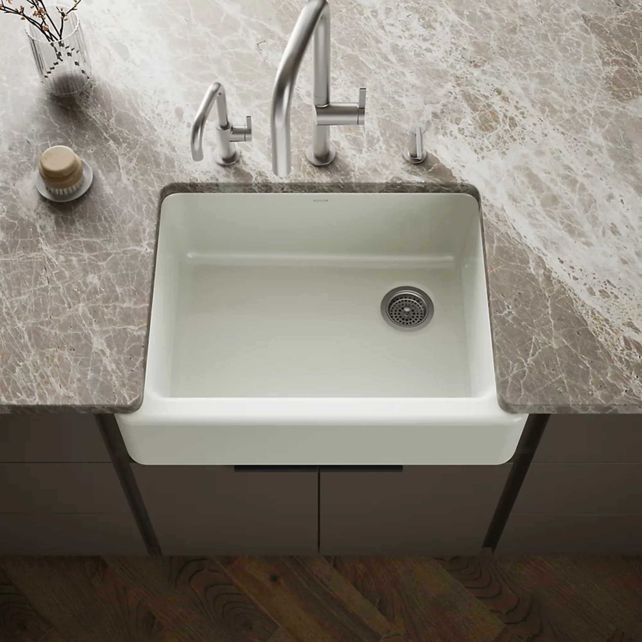 WHITEHAVEN 35-3/4" UNDERMOUNT SINGLE-BOWL FARMHOUSE KITCHEN SINK - Image 29