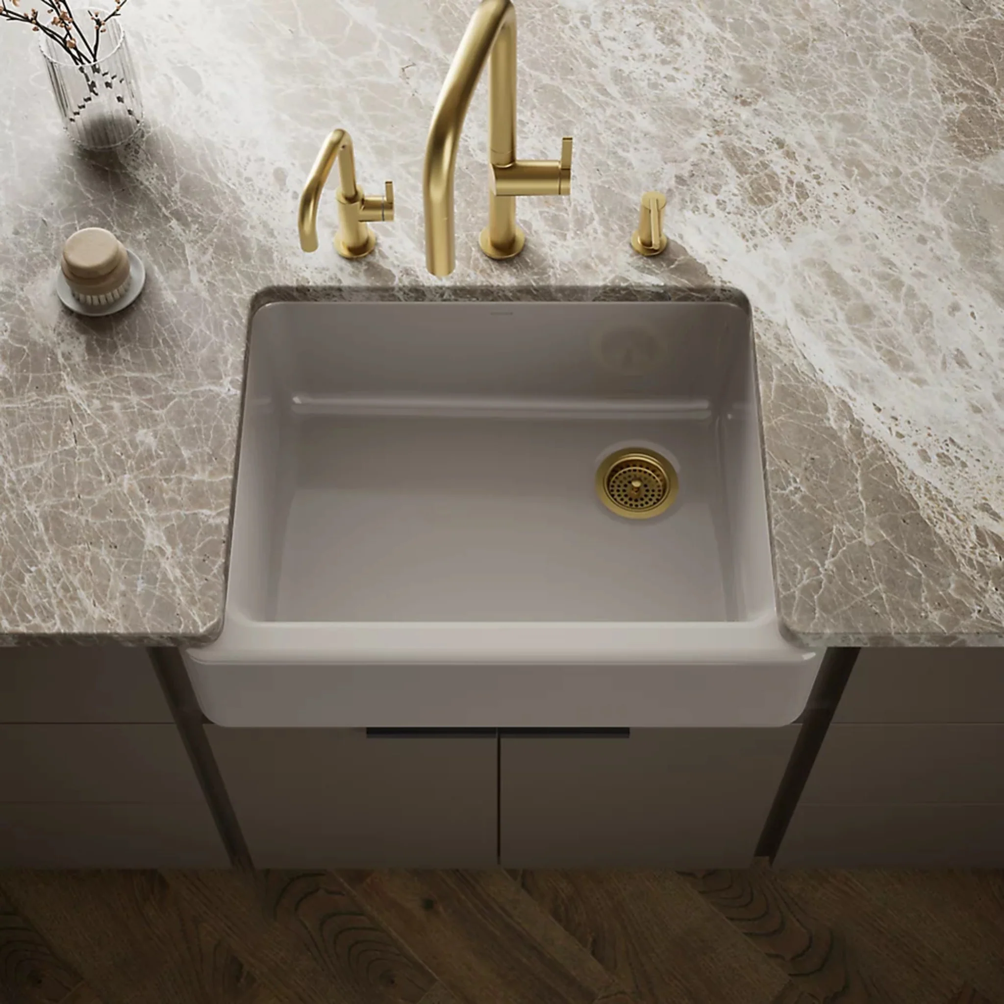 WHITEHAVEN 35-3/4" UNDERMOUNT SINGLE-BOWL FARMHOUSE KITCHEN SINK - Image 30