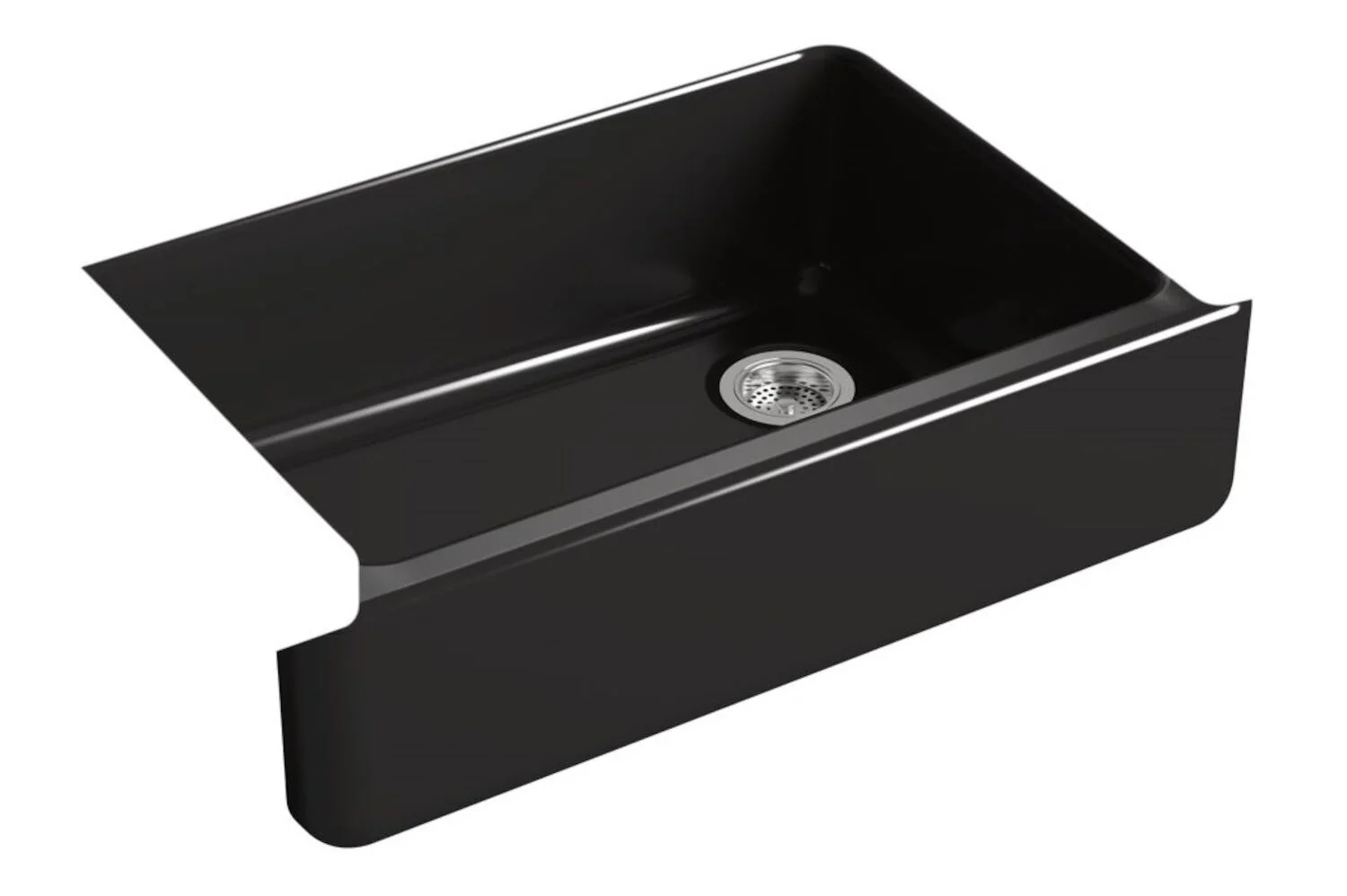 WHITEHAVEN® SELF-TRIMMING® 32-11/16 X 21-9/16 X 9-5/8 INCHES UNDER-MOUNT SINGLE-BOWL SINK WITH TALL APRON - Image 3