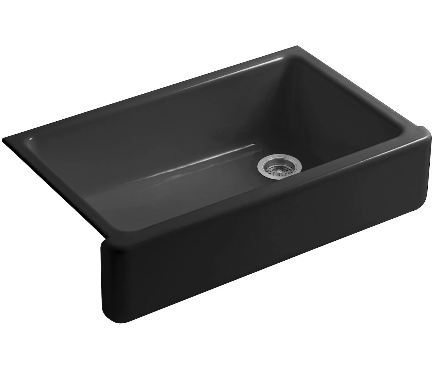 WHITEHAVEN® SELF-TRIMMING® 35-11/16 X 21-9/16 X 9-5/8 INCHES UNDER-MOUNT SINGLE-BOWL KITCHEN SINK WITH TALL APRON - Image 2