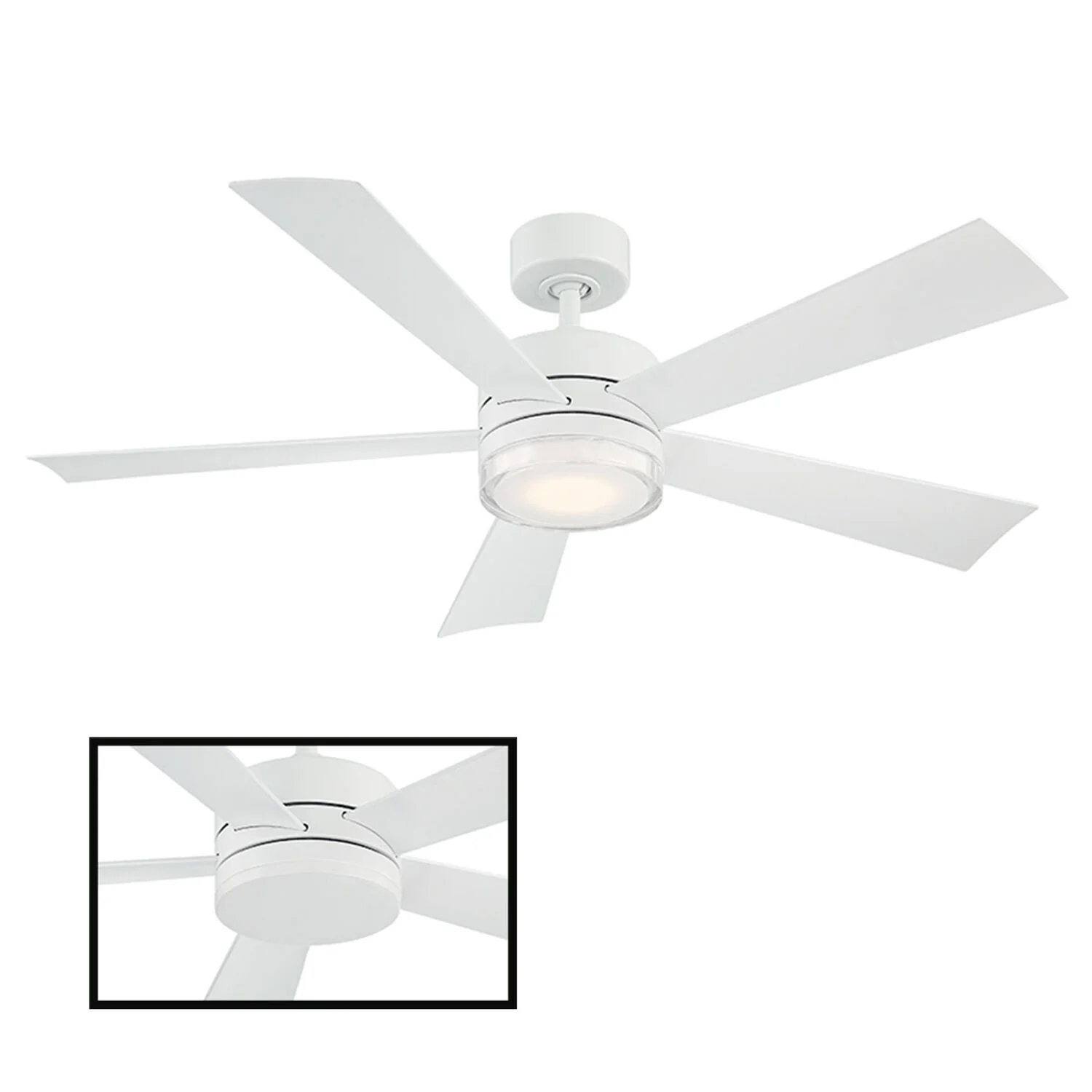 WYND 52-INCH 3000K LED CEILING FAN - Image 5