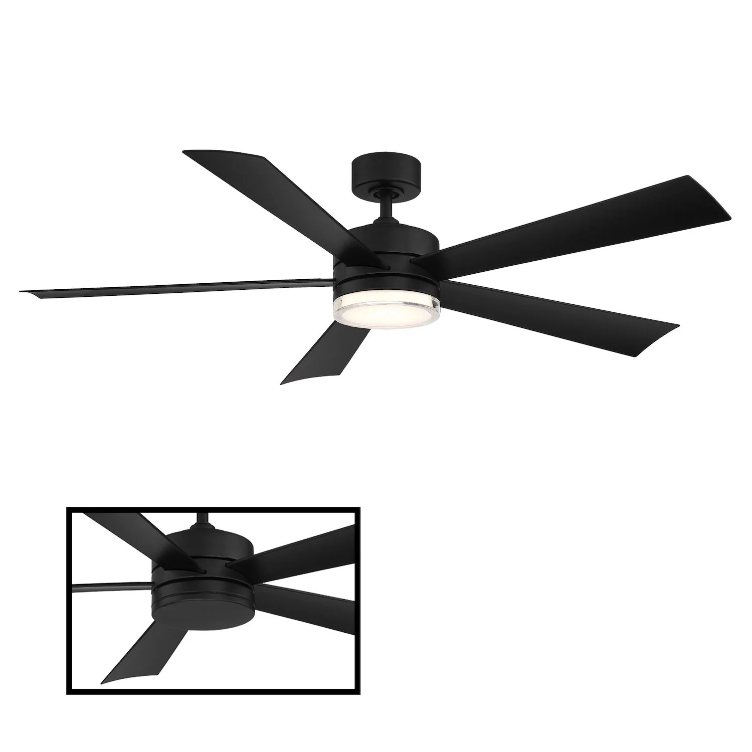 WYND 60-INCH 3000K LED CEILING FAN