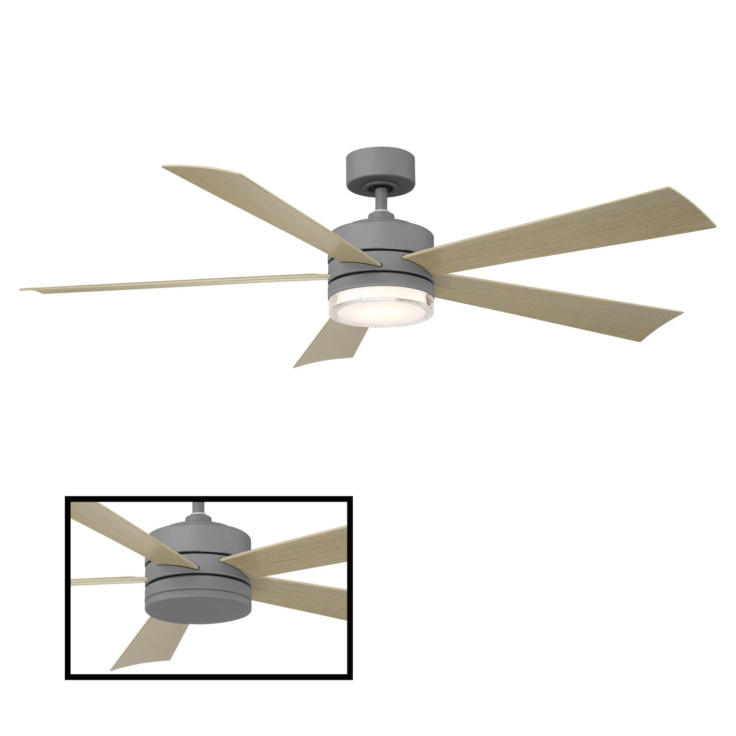 WYND 60-INCH 3000K LED CEILING FAN - Image 2