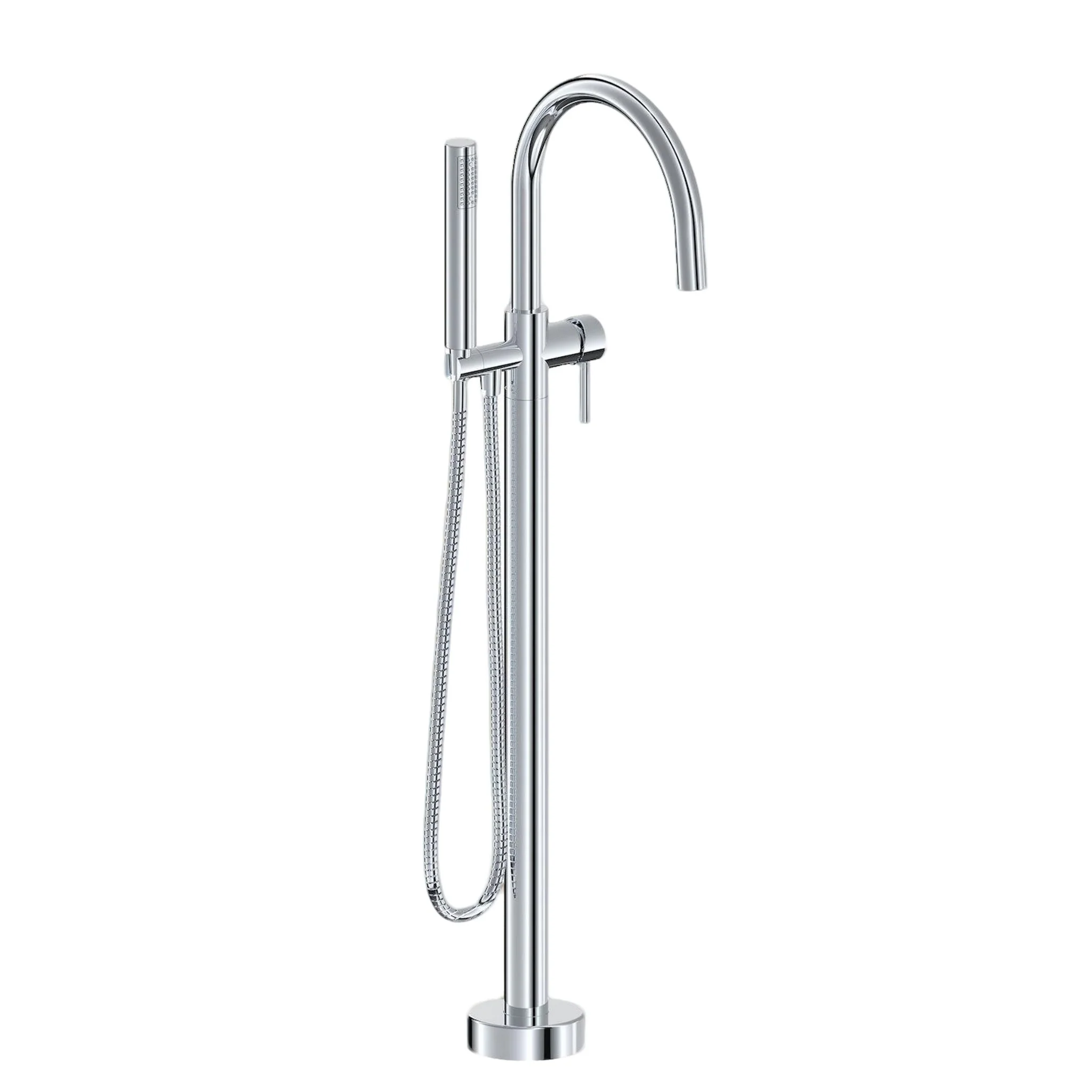 ZIP B66 FLOOR-MOUNTED TUB FILLER WITH HAND SHOWER - Image 2